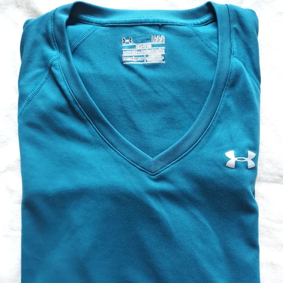 Under Armour Heat Gear Womens Shirt Large - Picture 6 of 12